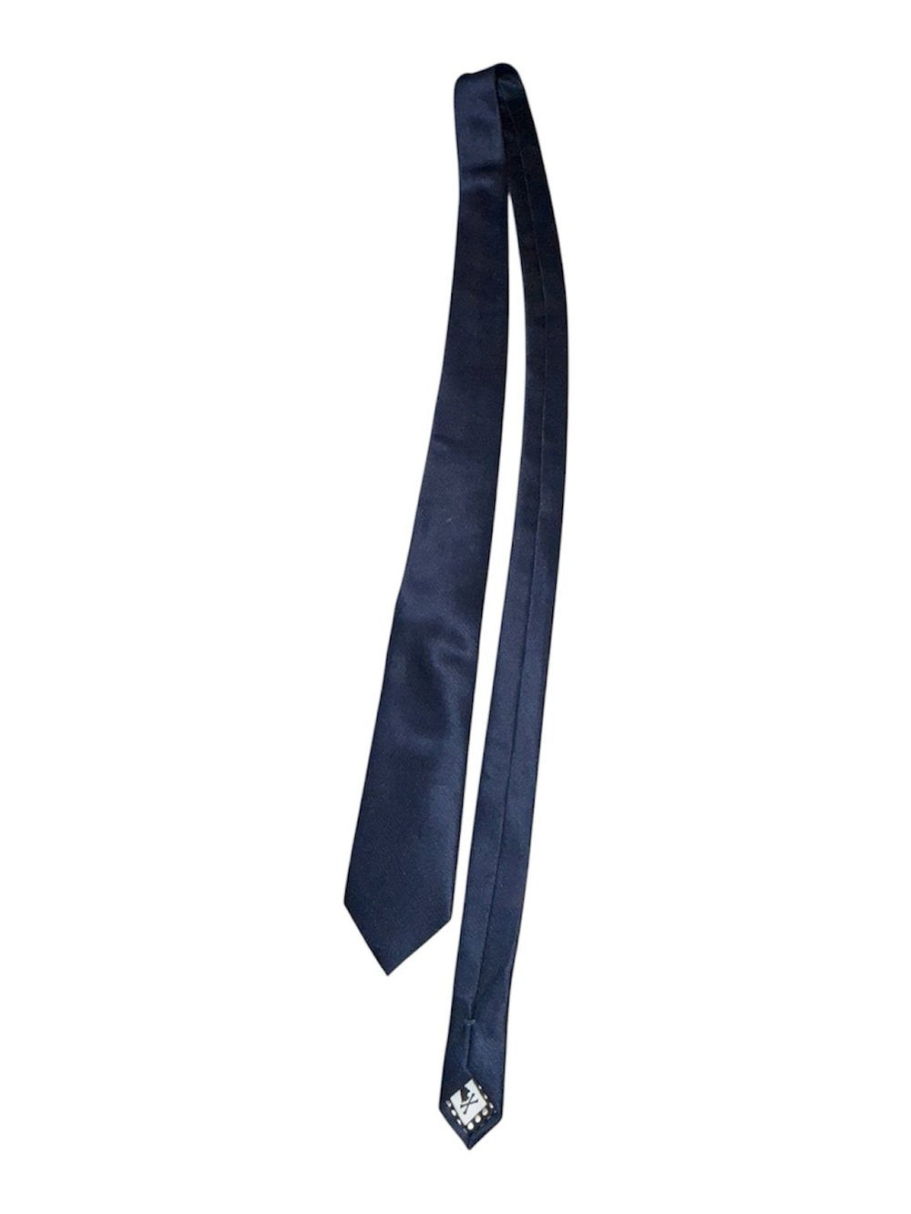 Nick Graham 1 Navy Slim Men's Necktie and 1 red with stripes necktie